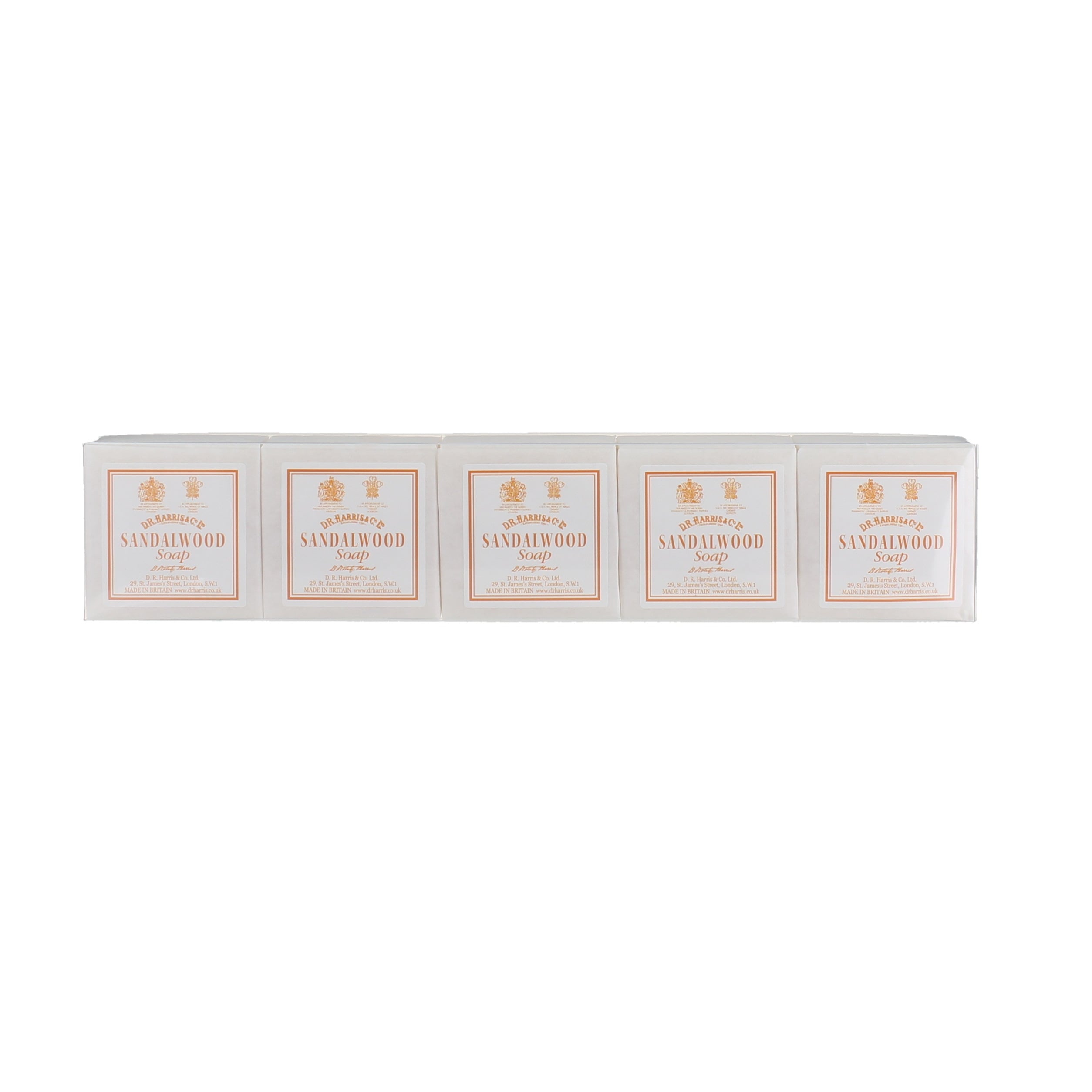 Sandalwood Guest Soap 5 x 40g Pack