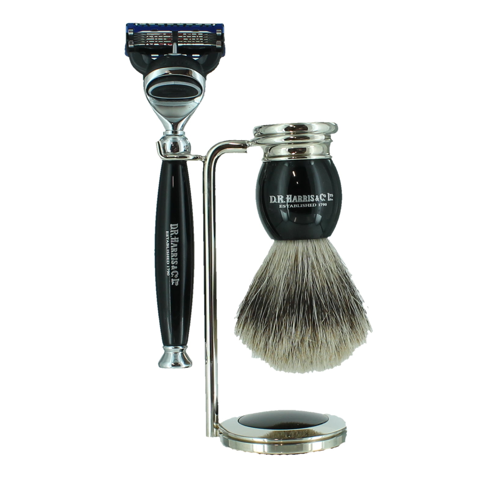 3 - Piece Shaving Set - Ebony - Fusion