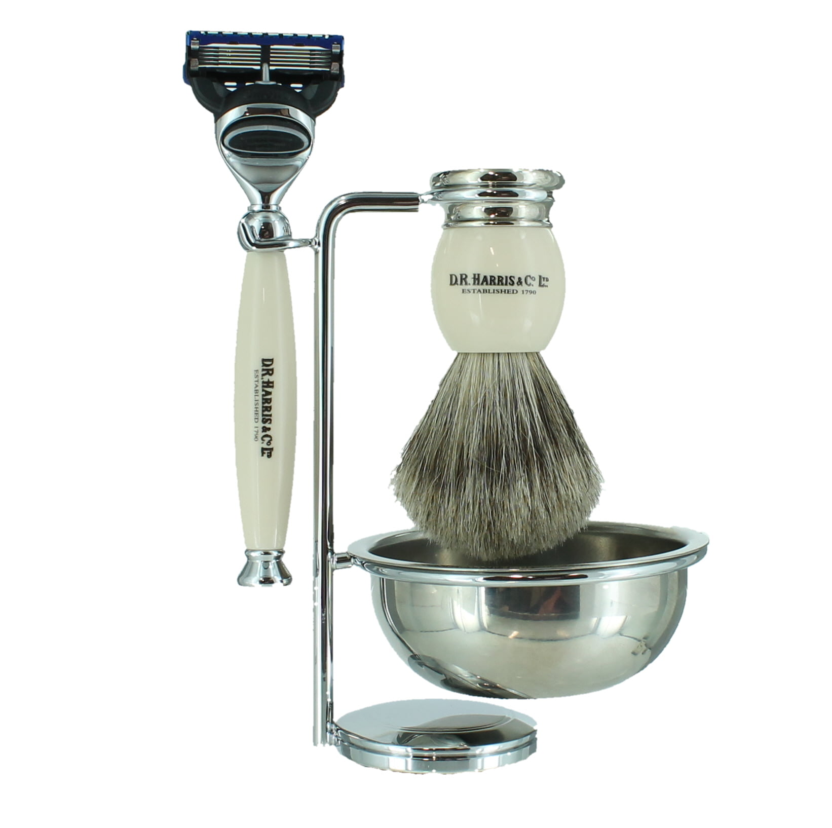 4-Piece Shaving Set - Ivory - Fusion