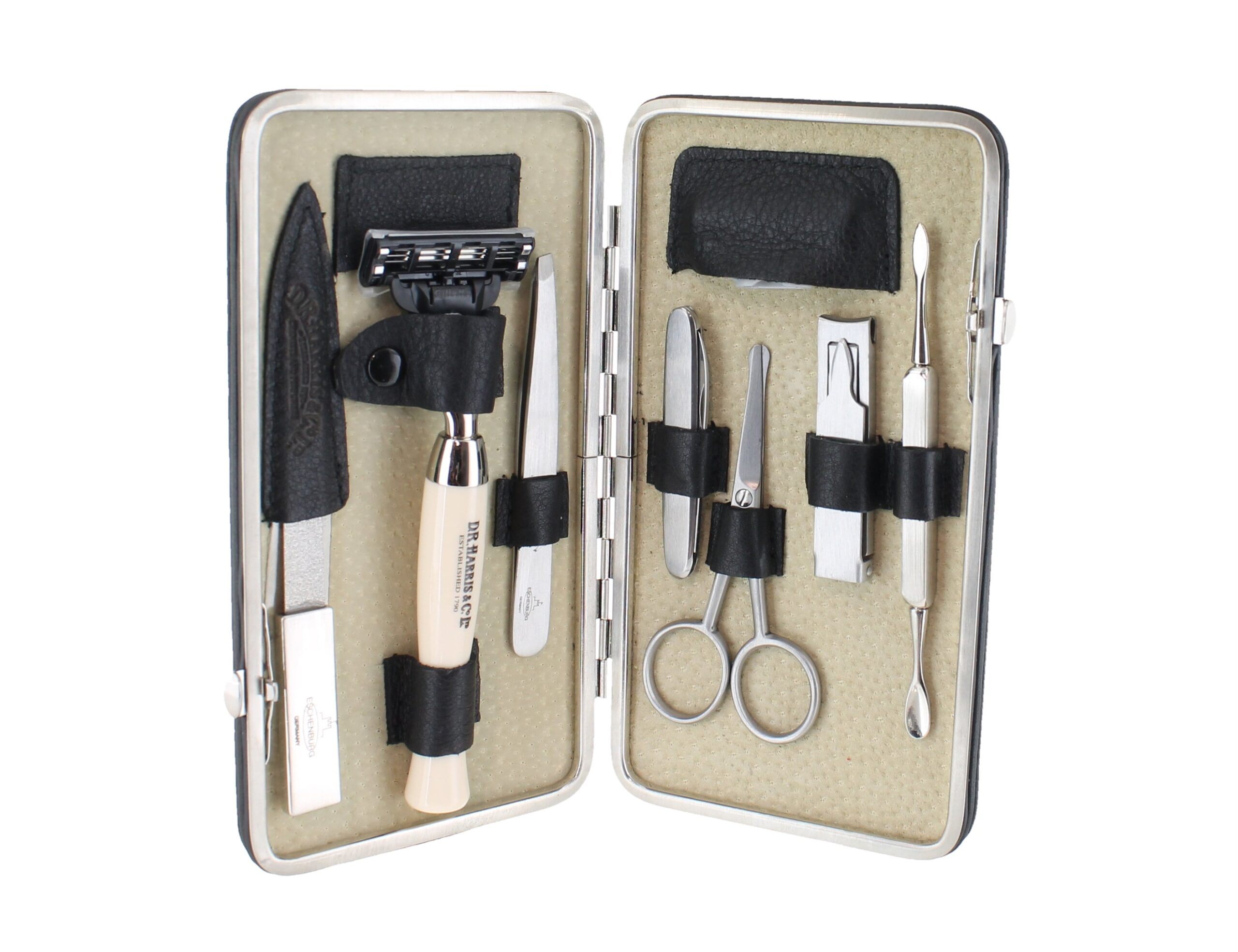 Black Framed Travel Grooming Set